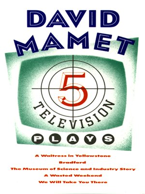 cover image of Five Television Plays (David Mamet)